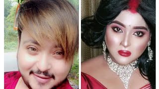 Male to female transformation Makeover Look [upl. by Nnaeerb853]