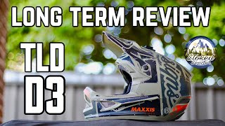 Troy Lee Designs D3 Helmet  Long term review plus crash test  5 April 2020 [upl. by Maffa]