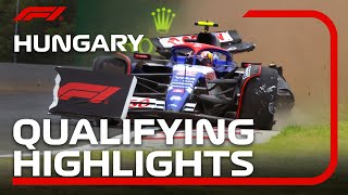 Qualifying Highlights  2024 Hungarian Grand Prix [upl. by Diarmid409]