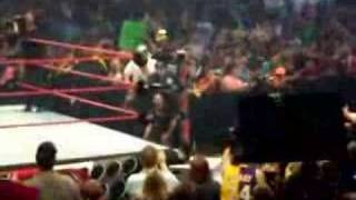 John Cena Entrance live in Bakersfield Raw [upl. by Niveb]