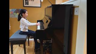 Little Prelude in C Major BWV 933 played by Maxine Huang [upl. by Cochrane]