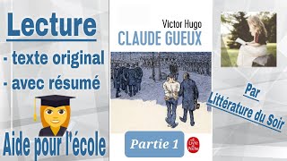 1 Claude Gueux  livre audio  Victor Hugo  résumé [upl. by Wells]