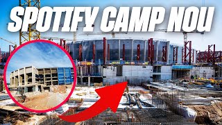 NEW SPOTIFY CAMP NOU  1 YEAR TRANSFORMATION 🔵🔴 [upl. by Rosanne]