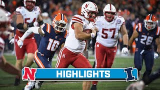 Nebraska at Illinois  Extended Highlights  Big Ten Football  Oct 6 2023 [upl. by Nosoj]