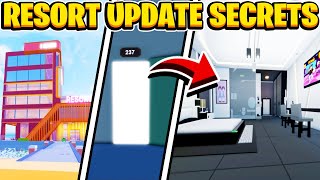 NEW SECRETS Hidden Key To Haunted Room In NEW Roblox Livetopia Resort Update [upl. by Rellia642]