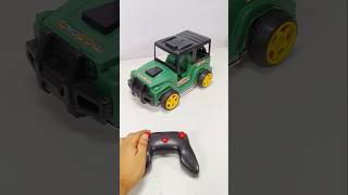 RC car powered by DC motor  RC car with DC motor  Remote control RC car  RC car banane ka tarika [upl. by Yeslehc453]