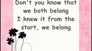 Toni Gonzaga  We Belong LYRICS [upl. by Carie]