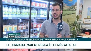 El sector del formatge espera larribada de nous aranzels amb la victòria de Trump [upl. by Ecilef]