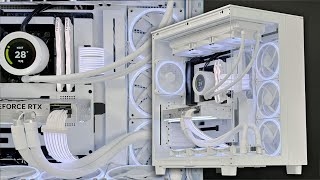 NZXT White Build [upl. by Ylen]