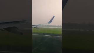 flight takeoff kolkata airport airplane shorts [upl. by Aicats]