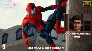 Ultimate SpiderMan Andrew Garfield Face Part 9  SpiderMan PC MOD [upl. by Penny259]