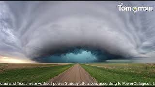 Tornadospawning thunderstorms in Oklahoma left 11 injured and caused widespread damage [upl. by Nolrak]