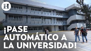 Firman convenio para dar pase automático de las prepas CDMX a la Universidad Rosario Castellanos [upl. by Betsy]