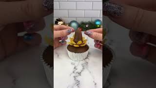 Cornflakes Cupcakes🌲🧁 arifeonline cupcake christmas christmasspecial baking ideas shorts [upl. by Ursala998]