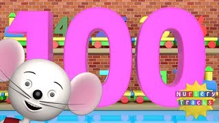 Count to 100  New in 3D  NurseryTracks [upl. by Angelika819]