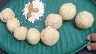 Sweet healthy instant oats laddoo recipe  nasssweet home [upl. by Avner]