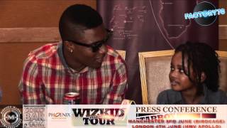 FACTORY78  Wizkid Uk tour Press Conference 2012 [upl. by Einnor408]