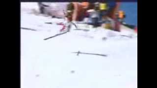 Hermann Maier  Falling Nagano [upl. by Lochner]