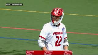 Sacred Heart vs Manhattan  2024 MACC Final  Mens Lacrosse Highlights [upl. by Irollam]