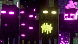 All Enderman variants  MCD Echoing Void [upl. by Cohby]