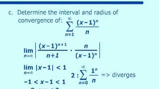 Radius and Interval of Convergence [upl. by Arehsat18]