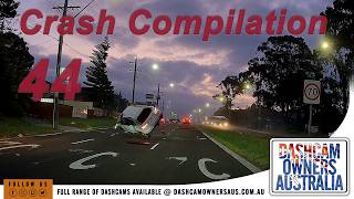 Australian Car Crash  Dash Cam Compilation 44 [upl. by Ramonda]