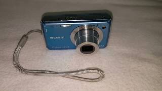 Sony DSCW220 Cybershot 121 MP Digital Camera Light Blue Kit [upl. by Eiramanit73]