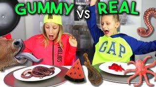 GUMMY vs REAL 2 [upl. by Lamond210]