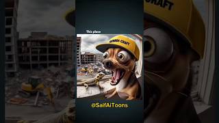 New Dump Home 😱shorts ai aiart chatgpt funny gummybear memes cat [upl. by Eleumas852]