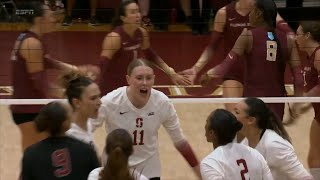 Stanford vs Florida State  2024 Womens College Volleyball Nov 03 2024 [upl. by Fein]