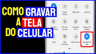 Como Gravar a Tela do Celular iPhone [upl. by Subak61]