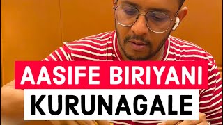 Aasife Biriyani Kurunagale Sri Lanka  TravelHunter  TamilVlog [upl. by Aratahc]