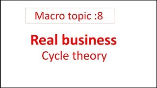 Hawtreys Theory of Trade Cycle  Macro Economics [upl. by Ames311]