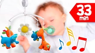 Cancion de Cuna para Dormir Bebes  8 Temas Larga Duracion  Musica Clasica con Campanitas [upl. by Atinad]