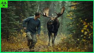 This Man Didnt See The Moose Coming [upl. by Katha]