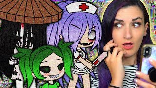 Testing MORE Scary CREEPYPASTA Gacha Life Glitches [upl. by Sasnak]