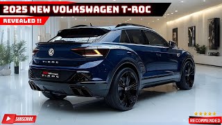 The New 2025 Volkswagen TRoc Revealed The Perfect Blend of Style and Substance [upl. by Rip]