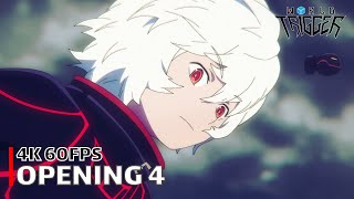 World Trigger  Opening 4 【Force】 4K 60FPS Creditless  CC [upl. by Imuyam]