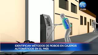 Conoce el método usado por los delincuentes para robar los cajeros automáticos [upl. by Mcquillin611]