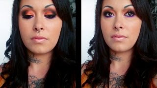 Cuivre amp Violet Makeup Tutorial HD [upl. by Ulysses111]