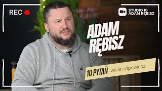 10 pytań  wiele odpowiedzi gość programu  Adam Rębisz STUDIO 10 Adam Rębisz SP 10 [upl. by Akinom]