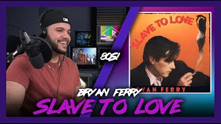 First Time Reaction Brian Ferry Slave to Love 80s All The Way  Dereck Reacts [upl. by Adnalahs]