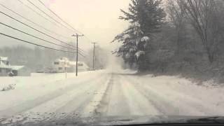 Mid day February 5 2016 PembrokeAllenstown NH [upl. by Yarised]