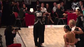 Goffredo  Matus MDA  2014 World Latin R1 S  DanceSport Total [upl. by Aicenav770]