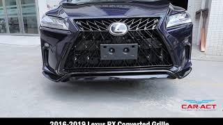 20162019 Lexus RX Converted Grille [upl. by Camroc]