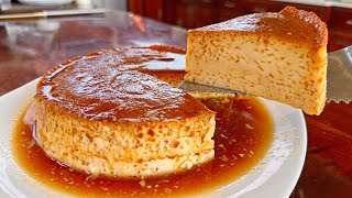 FLAN NAPOLITANO LA MEJOR RECETA prepara el flan más rico 👌🏻 [upl. by Leuqram781]