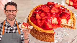 Amazing Strawberry Cheesecake Recipe [upl. by Ettennek468]