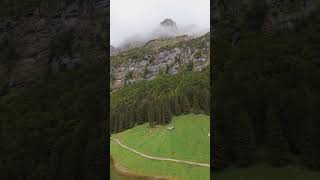 cinematic FPV drone cruising over Swiss Alps in Alpstein Switzerland 🇨🇭 [upl. by Langer640]