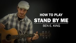 Stand By Me Ben E King  Beginner Guitar Lesson  How To Play [upl. by Anoy63]