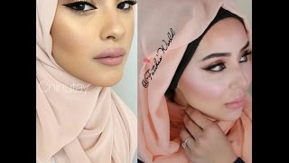 EID Makeup  Peachy Melon  Collab With Fatihasworld [upl. by Piselli]